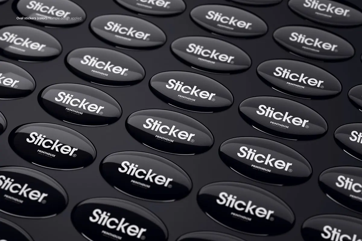 Customized Clear Gel Sticker Soft Plastic Brand Logo Labels 3d Resin Dome Epoxy Sticker