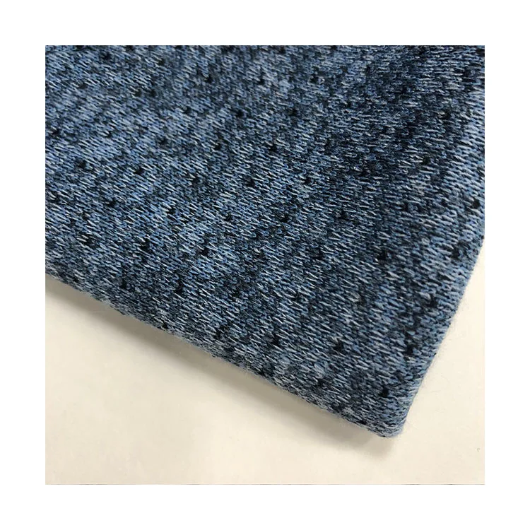 
SHINEDE 2020 Textile hot sale grey melange dots fabric for fasion clothes 