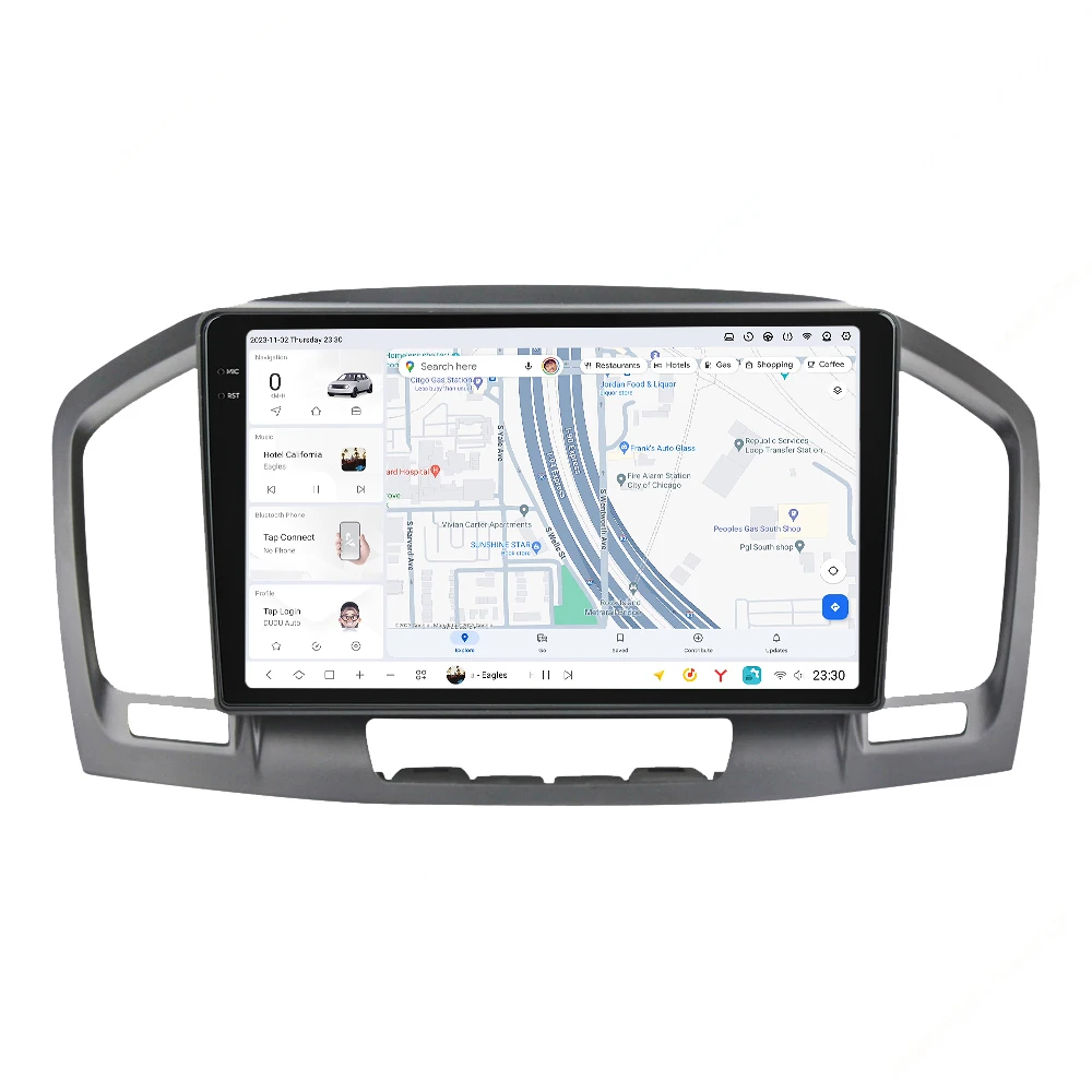 MEKEDE DUDU7 автомобильный Android 13 сенсорный экран gps-навигация для Buick Regal 2009-2013 Opel Insignia 2008-2013