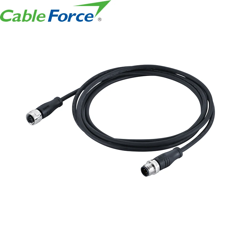 Cableforce заменить на грузовик RKC4.4T-5-RSC4.4T/попробовать M12 код мужского и женского пола 4-контактный разъем водонепроницаемый литой с кабелем 2М