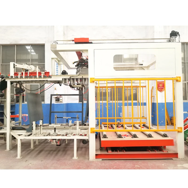 Fully Automatic Robot Palletizer Machine Woven Bag Stacking Fertilizer Bag Robot Palletizer Equipment