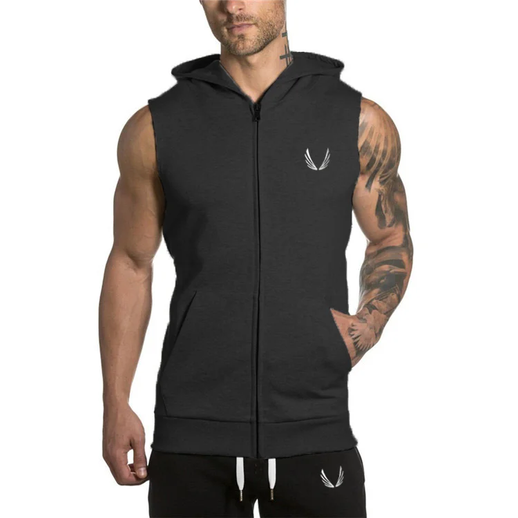 
Wholesale Design Your Own Sweat 2019 Custom Design Sports Mens Plain Waistcoat 