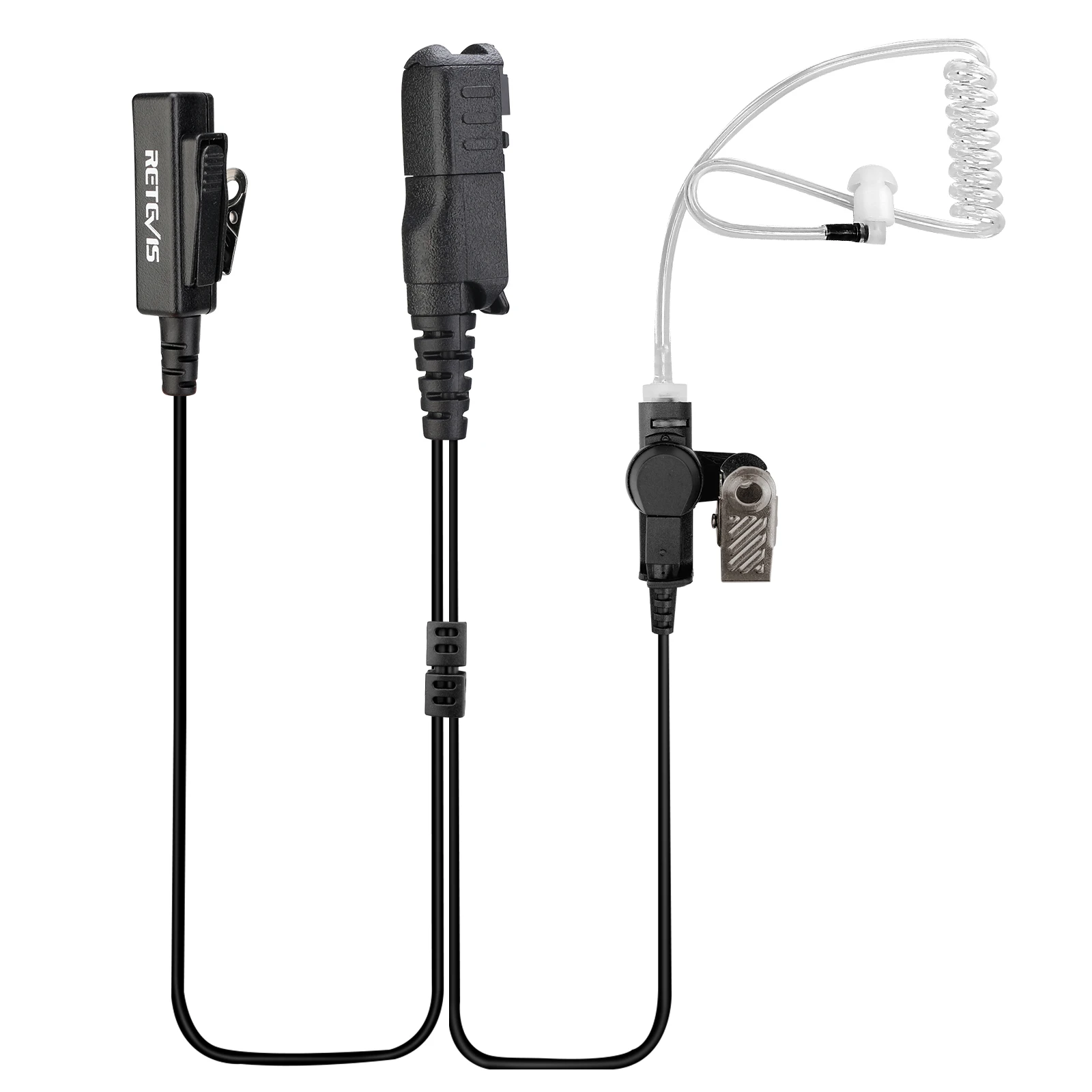 Surveillance Earpiece with speaker Mic/PTT for Motorola XPR3300 XPR3500 XIR P6620 XIR P6600 E8600 E8608 MotoTRBOD