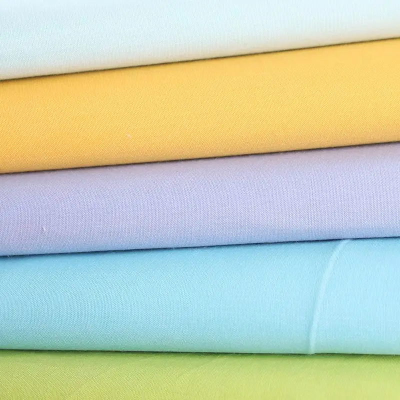 Wholesale Woven Dyed Poly Cotton T/C Poplin fabric