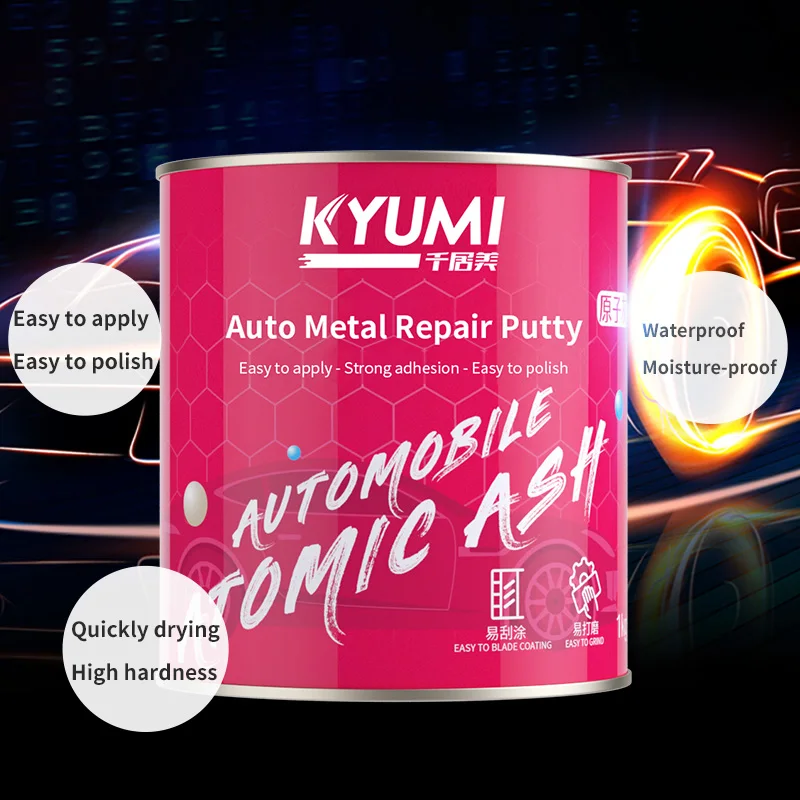 KYUMI Universal polyester putty Scratch Repair for car
