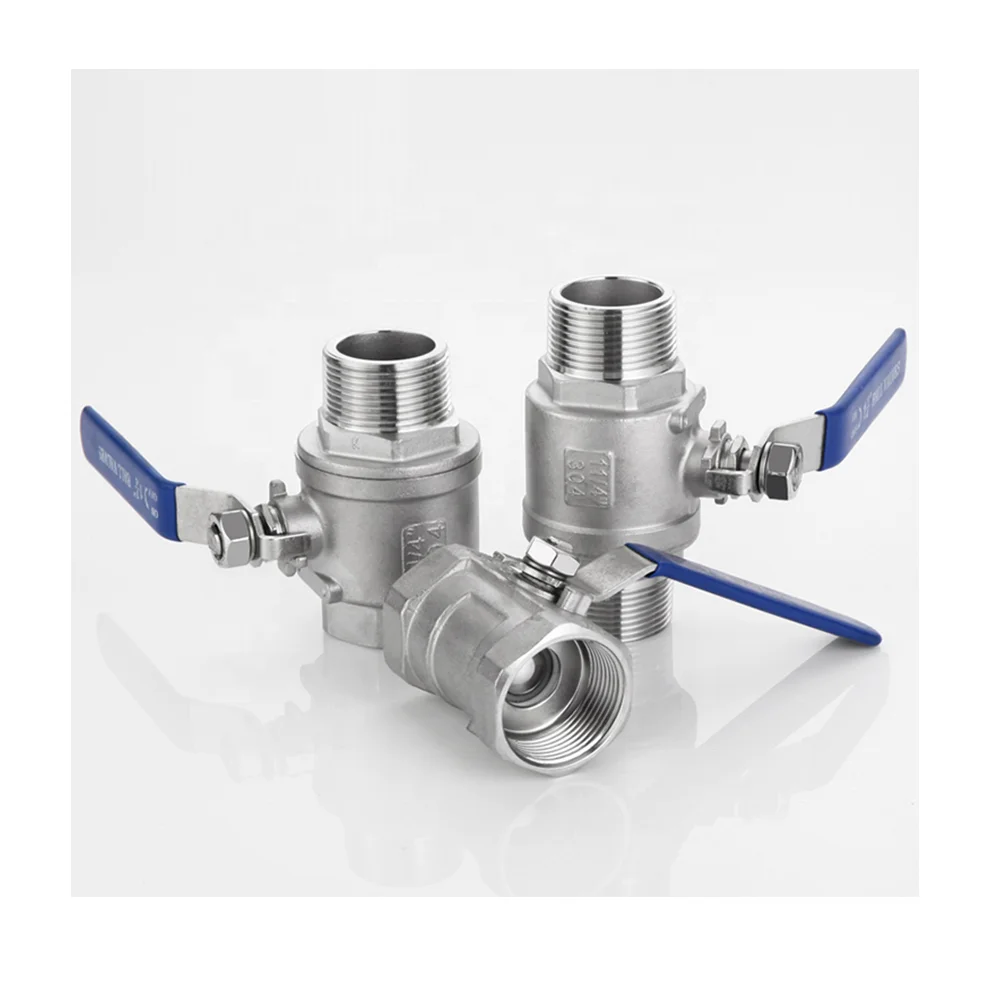 FURUI Manual BSPT/NPT Threaded/Welded SUS 304/316L Female BSP NPT Thread 1pc stainless steel one-piece 1 piece 2pc ball valve