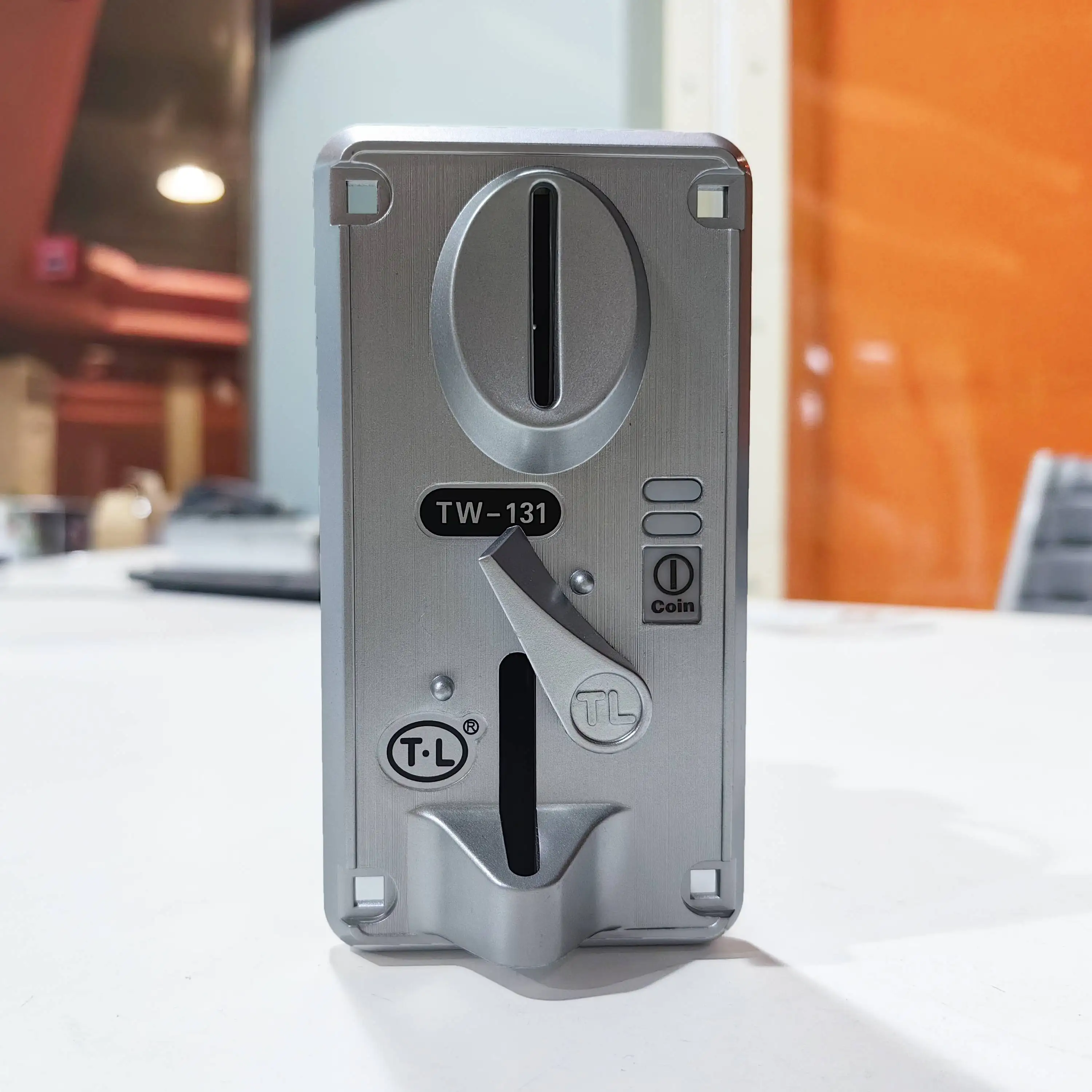 Children coin operated selector TW-131 arcade game amusement machine kiddie rides spare part coin acceptor indoor game equipment