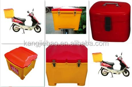 
KJB-W01 HOT FOOD DELIVERY BOX, INSULATED BOX, MOTORCYCLE REAR BOX 