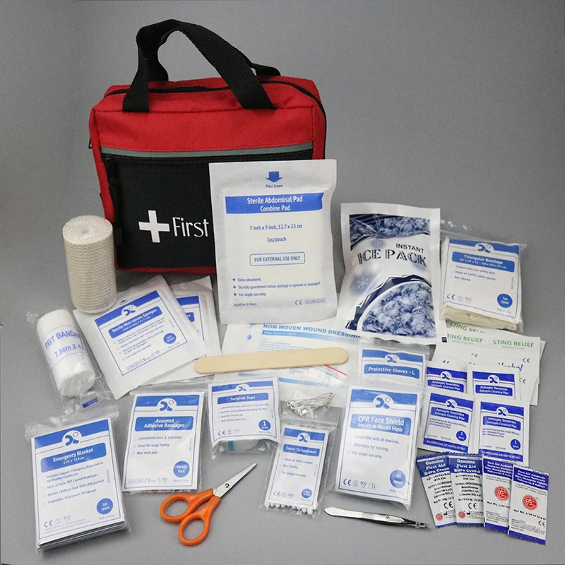 Cheap Factory Price Kit Kids Mini Home custom logo empty Bags Medical Box First Aid Kit