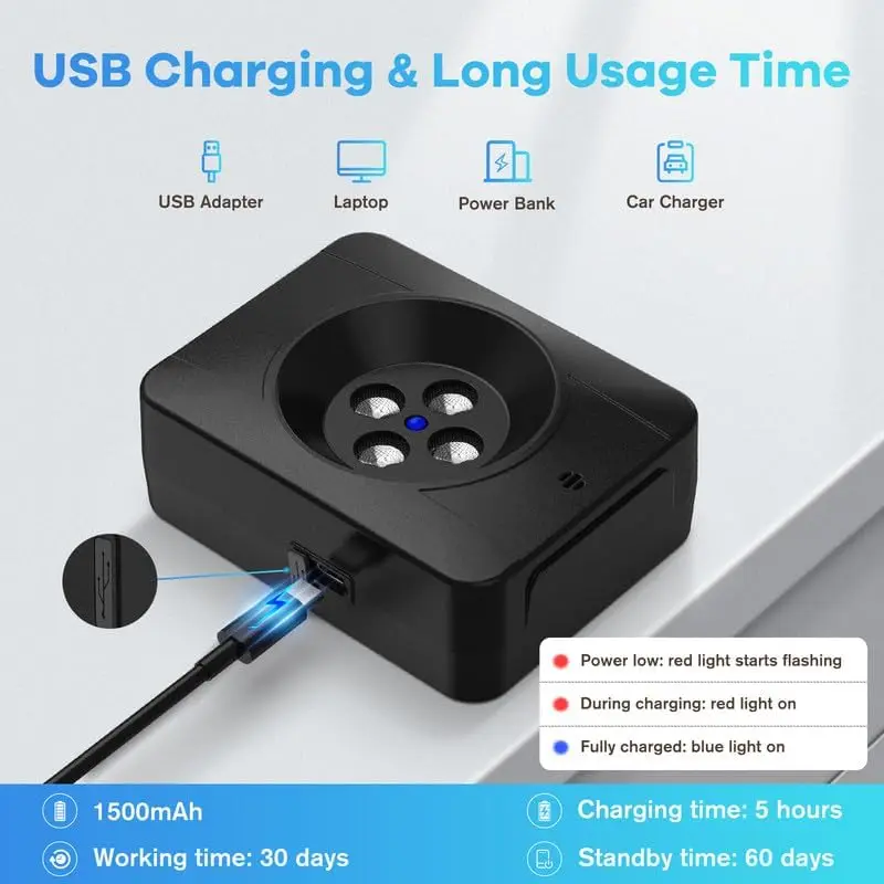 Ultrasonic Stop Dog Barking Automatic Safe 33FT Range Anti Bark Device Ultrasonic Dog Repellent Dog Repeller