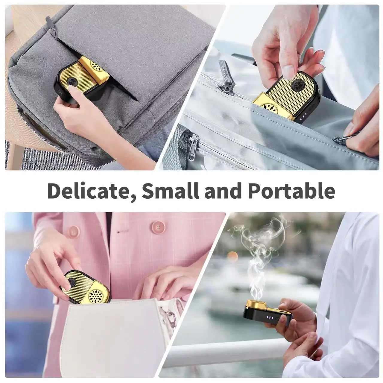 Middle East Oudh Bakhoor Mubkhar Incense Burner Set Electrical Bakhoor Customized Portable Incense Burner