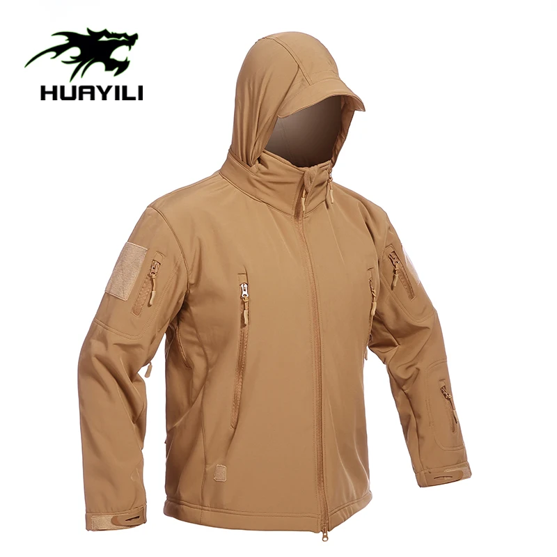 HUAYILI Custom Guard Training Security Work Wear Uniforms Sets Tear Proof Combat Jacket Cargo Pants Men Tactical Clothing