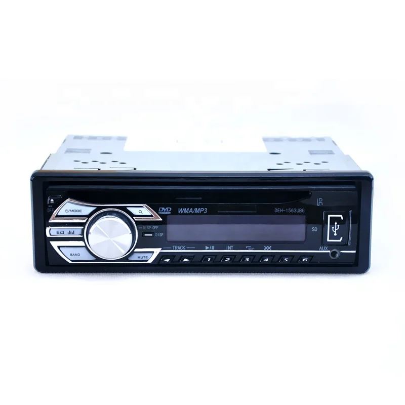 New Hot Sale 12V 1Din  FM Stereo BT FM Music Radio CD DVD Audio MP3 Player for Car