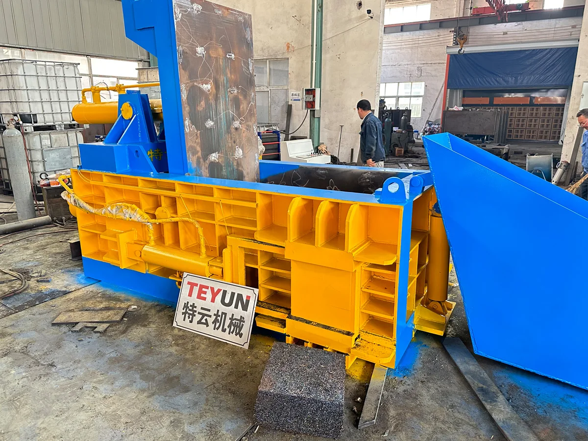 High Efficiency Professional Baler Machine For Pressing Metal