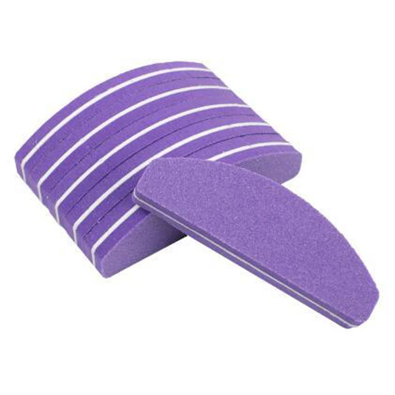 100/180/240 Lima Professional Sandpaper Nail File Buffer Set Sponge Polisher Block Disposable Nailfile Tools Acrylic Filer
