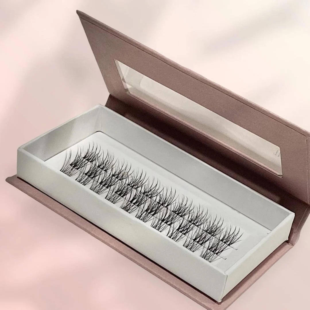 DIY Lash Extensions kit segment Silk Lashes Self-Application Individual Lashes