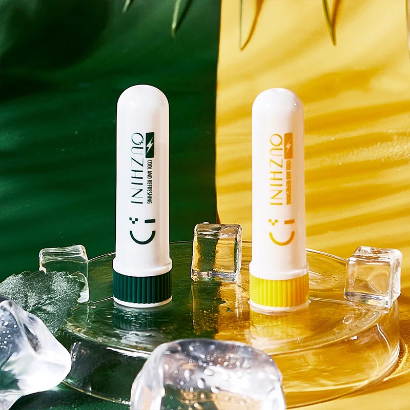 Wholesale OEM Pure Aromatherapy Carrier Oil Nasal Inhaler OEM Private Label Menthol Essential Oil Nose Inhaler Global