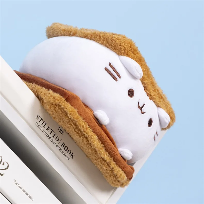 Kawaii Plush Sandwich Cookies Kitten Dolls Soft Cute Biscuit Cat Stuffed Dolls White Cat Plush Toys