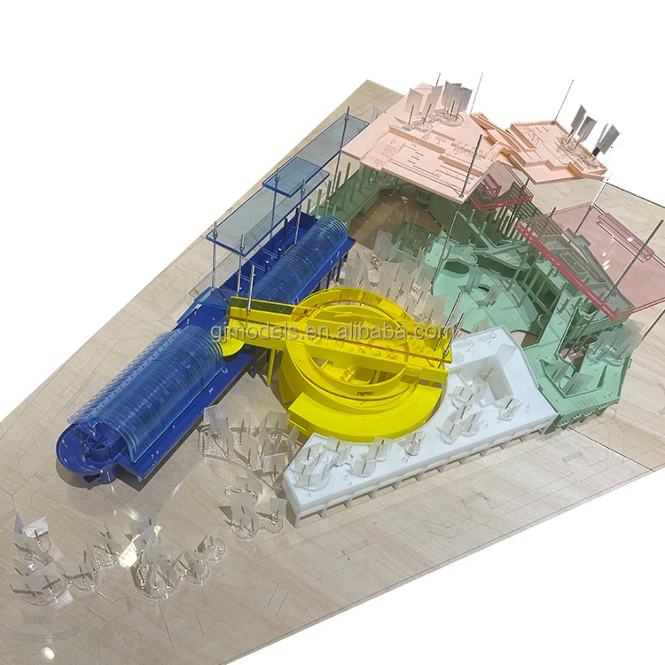 Factory price custom 3d printing architecture ABS rapid prototype big scale industry building model 3d printing service