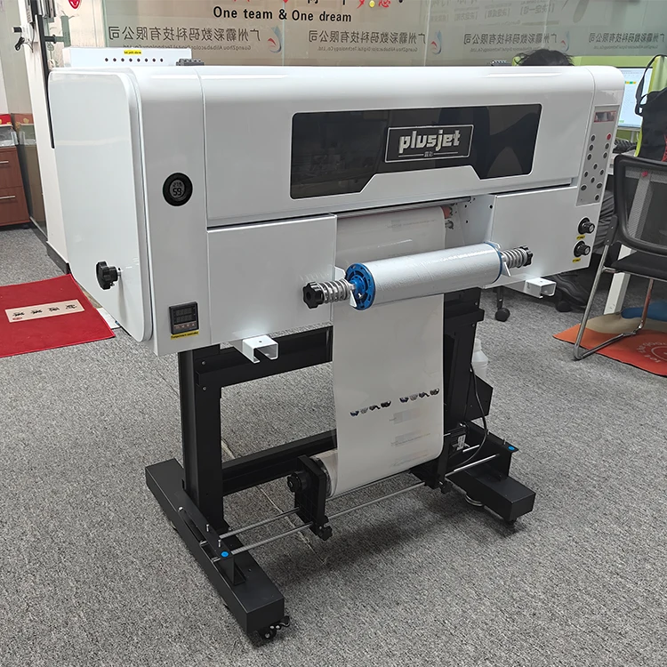 Пленочный самоклеящийся УФ-принтер Plusjet A3 AB для сувениров рекламный PJ-30W2 рулонный принтер рулона DTF