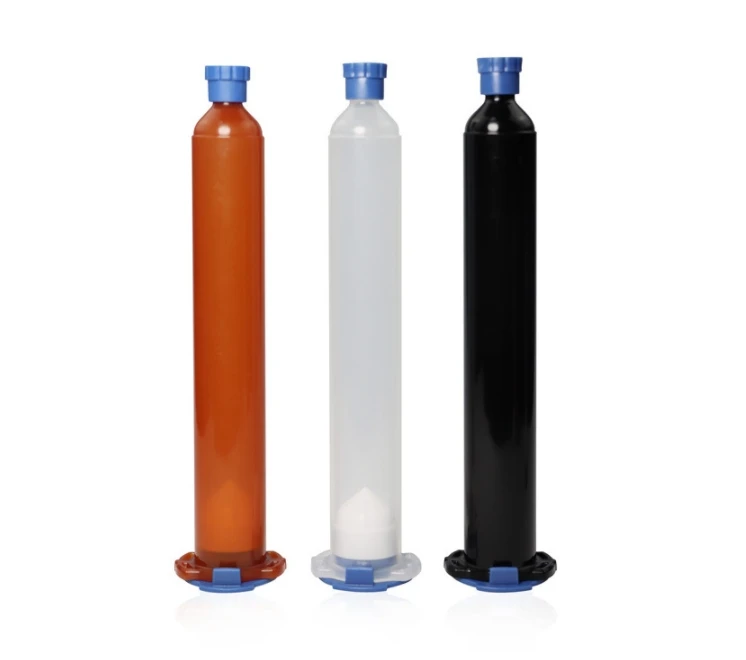EFD Adhesive dispensing syringe glue empty syringes tube plastic syringe barrel with piston