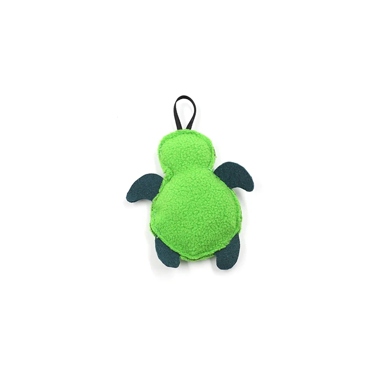 Pet toy 2021 green tortoise shaped new catnip interactive toy cat chew toy