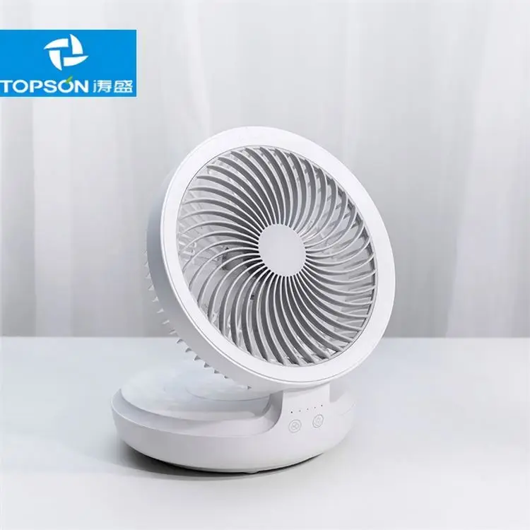 USB portable rechargeable desktop air circulator fan