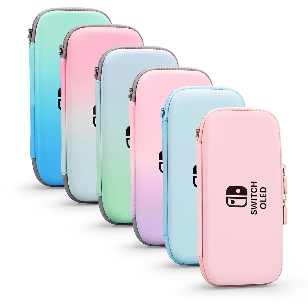 Portable Luxury Waterproof Premium Material EVA Carrying Console Storage Case for Nintendo Switch OLED Model