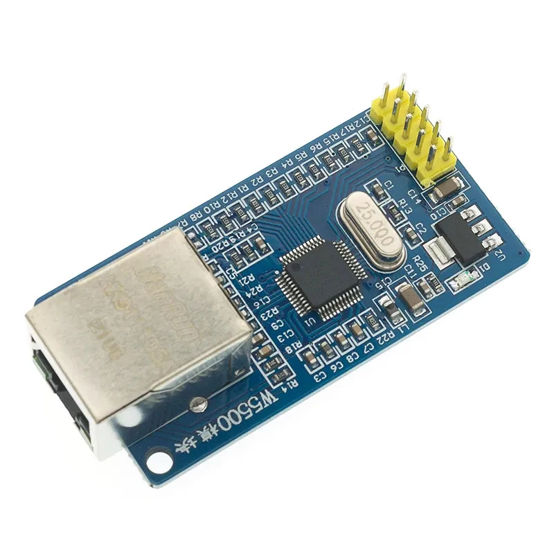 W5500 Ethernet Shield LAN Network Module Support TCP/IP 51/ STM32 Microcontroller Program With 32k Bytes SPI 3.3V/5V Over W5100