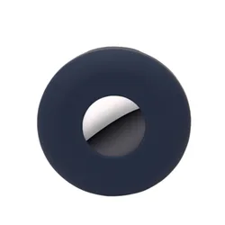 cat dog airtag protective sleeve gps retainer collar silica gel airtag case waterproof pet collar protective