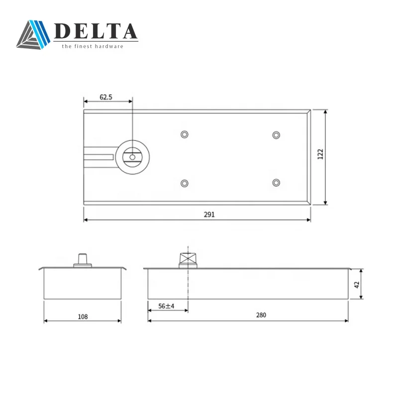 Лидер продаж удлинительные пружины из нержавеющей стали с двойной скоростью для коммерческих входных стеклянных дверей