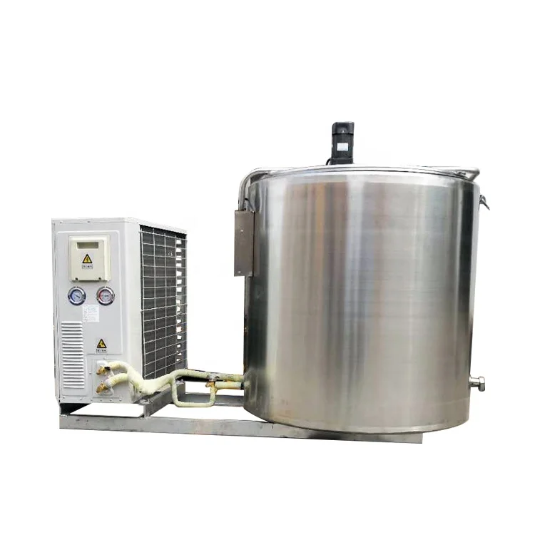 fresh goat cow hot sell storage stainless steel 1000 liter milk cooling tank