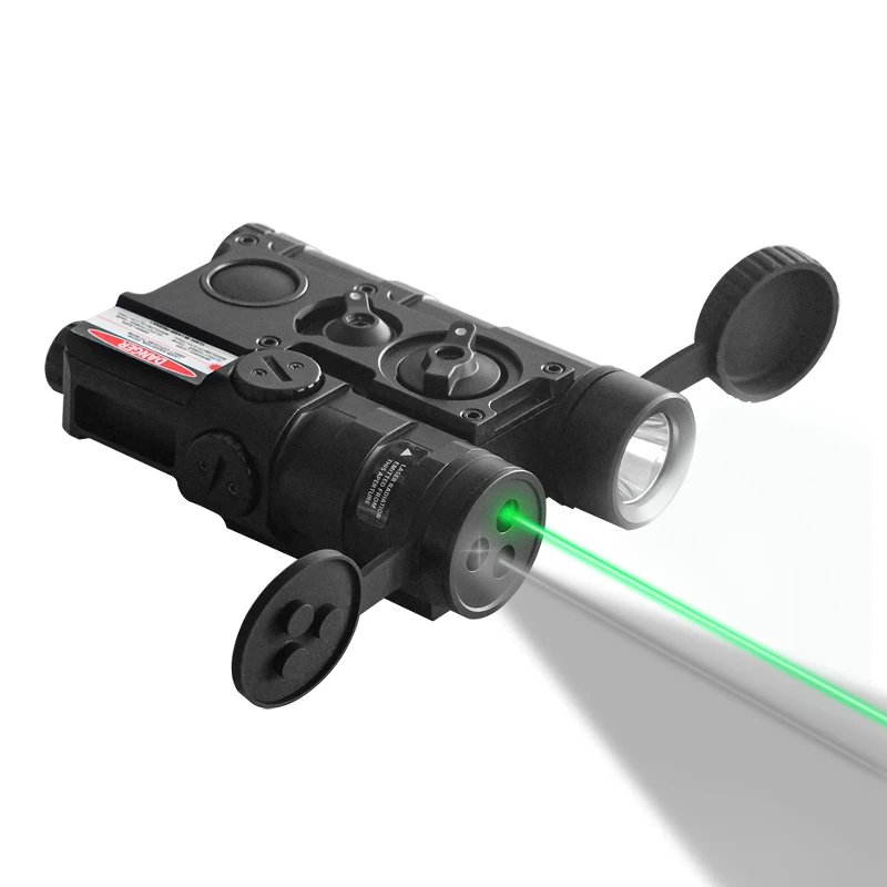 New Arrival IR Infrared Laser Flashlight Combo with 500lm Tactical LED Light Green Laser Sight Scope Accessories