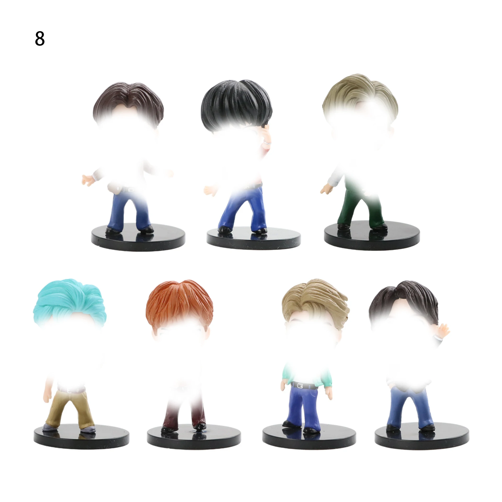 2021 New Style Kpop Supplier Bt21 Army Bomb Merchandise Doll Bt21 Tiny Tan Doll Set