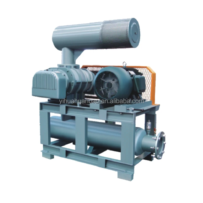 Compressed  sewage treatment air Duster blowers three lobe high pressure roots blower manufacture