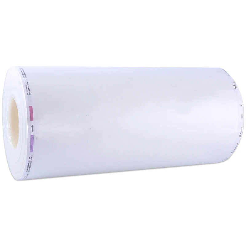 Medical Heat-sealing sterilization pouch Tyvek roll for low temperature plasma/ hydrogen peroxide for Hospital  CSSD