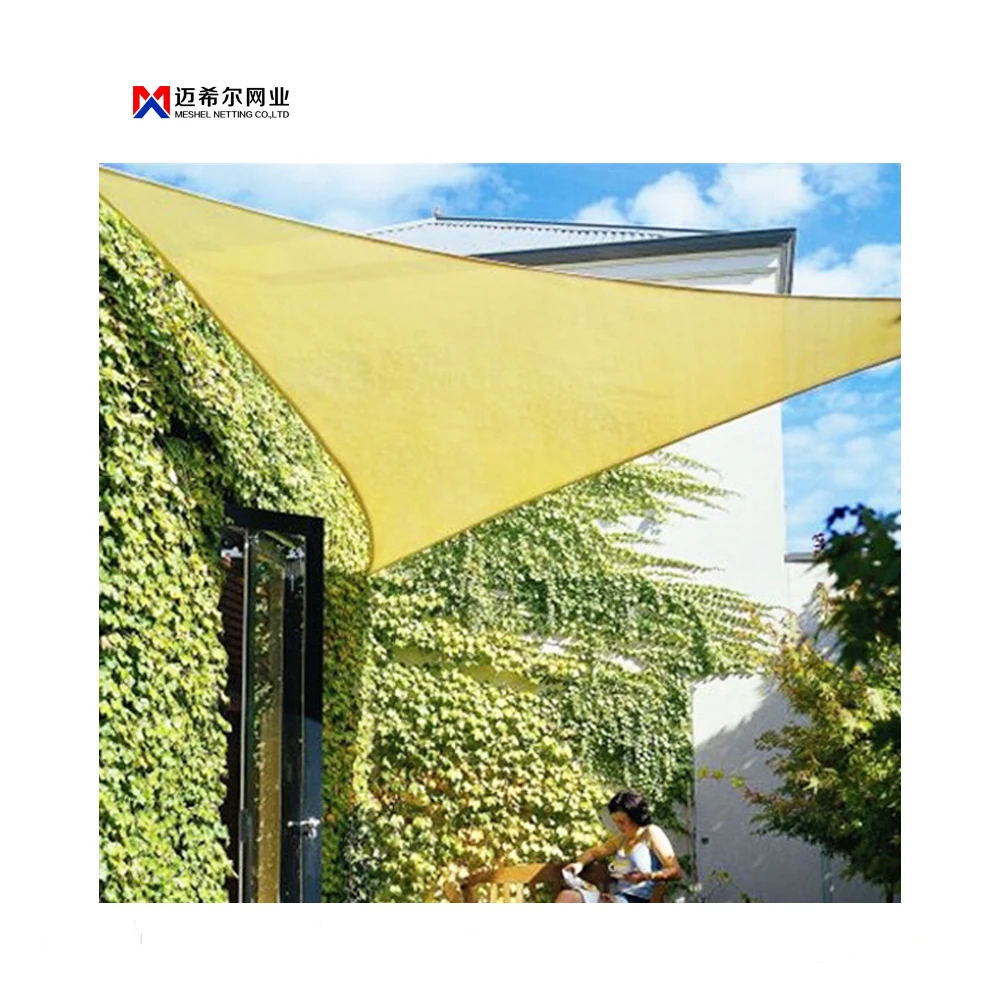 HDPE Quality Outdoor Net Tent Commercial  car awning shades patio cover cloth outdoor Sun Shade Sail