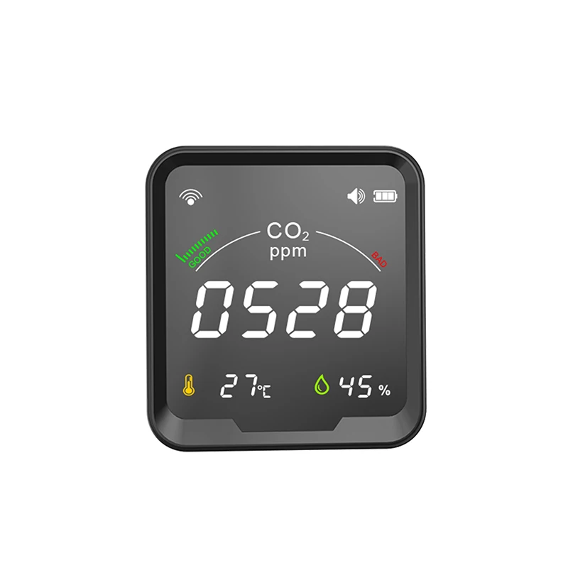 Digital CO2 Controller CO2 Monitor Meter for Greenhouse, Home, Office,