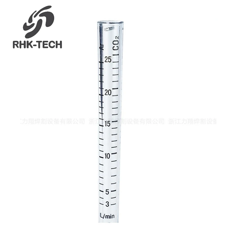 RHK двойная шкала 25 л/мин Сварочная горелка тестер расхода газа аргон углекислого CO2 Расходомер Газа для MIG