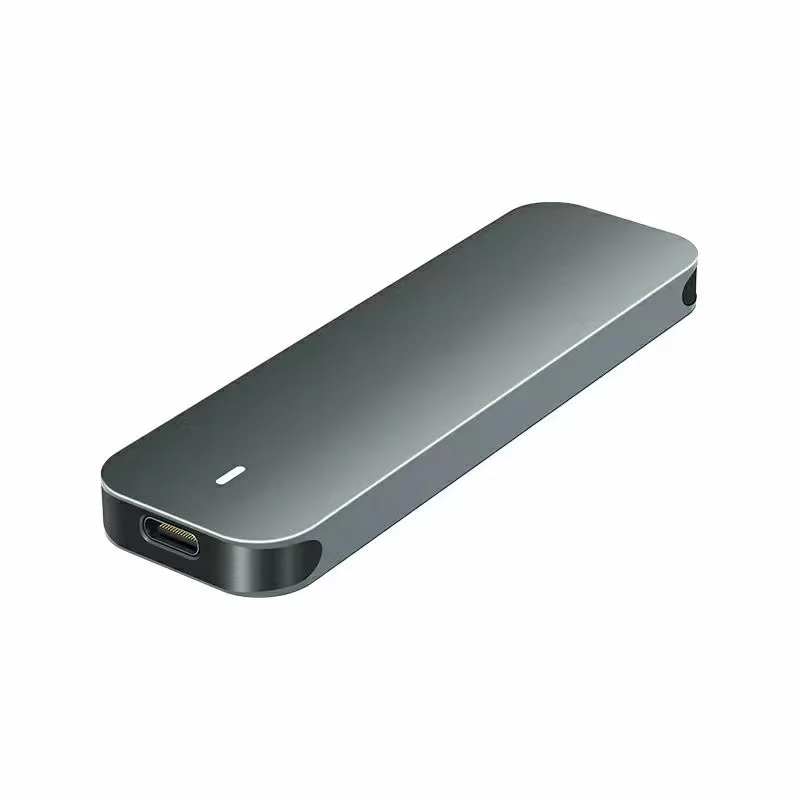 Portable Tool-free Aluminium m.2 NVMe Pci-e ssd enclosure case for Macbook Pro mini size nvme ssd Enclosure 10 Gbps