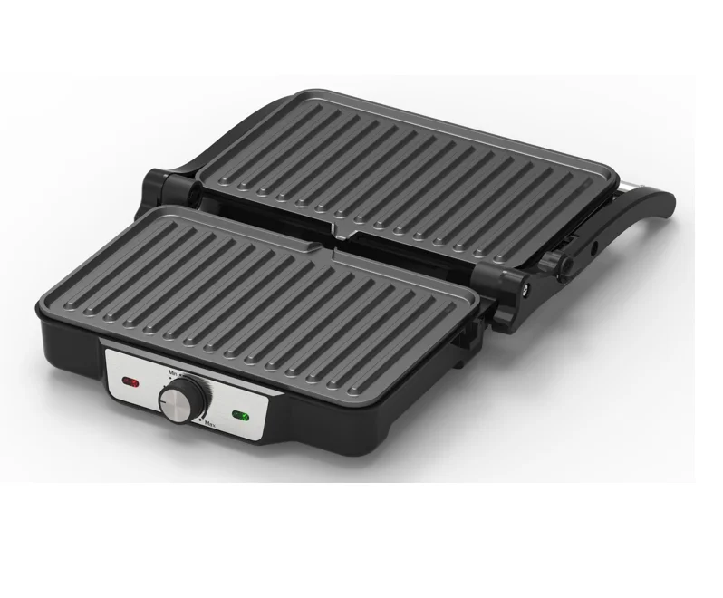 1500W High Quality Panini Grill Non Stick Coating Electric Contact Grill Steak Sandwich Press Grill