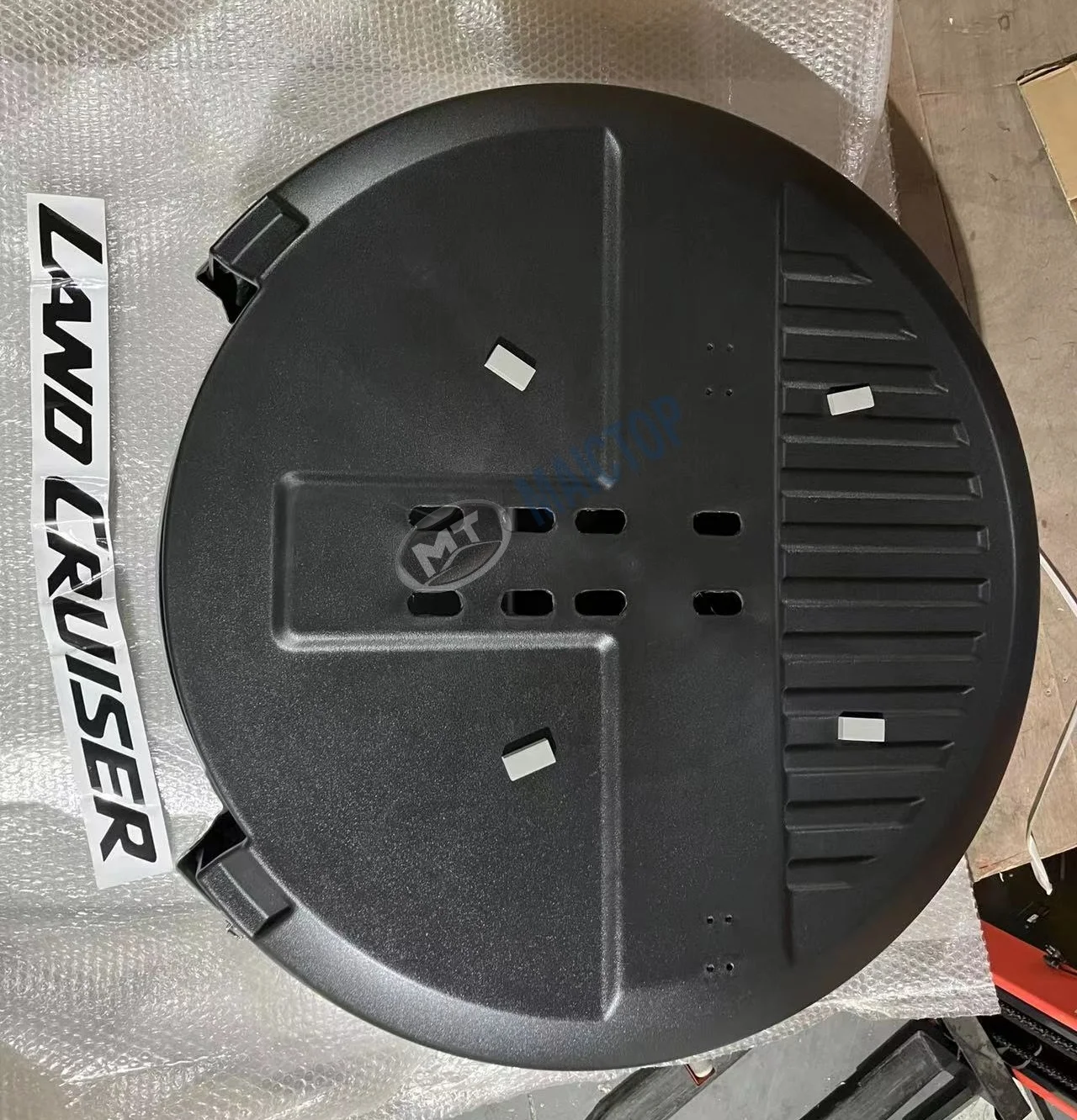 Maictop Car Accessories Plastic Spare Tyre Cover for Land Cruiser 79 Pick up FJ79 Spare Tire Cover Hard Picture 5pcs