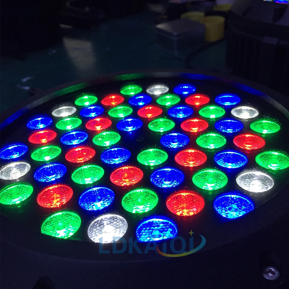 PAR led 54x3 RGBW full colour stage light outdoor waterproof IP65 led par lights dj equipment