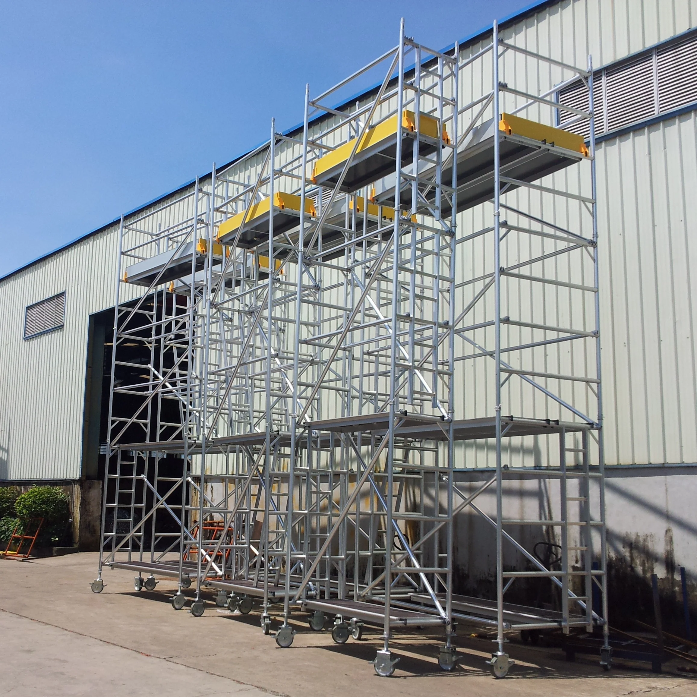 Mobile And Convenient Aluminium Scaffold Tower For Sale