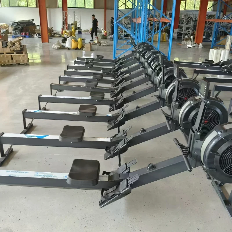 Lightweight and Easy-to-Use Commercial Water Rowing Machine Aluminium Aerobic Exercise Equipment for Home Use Wind Resistance