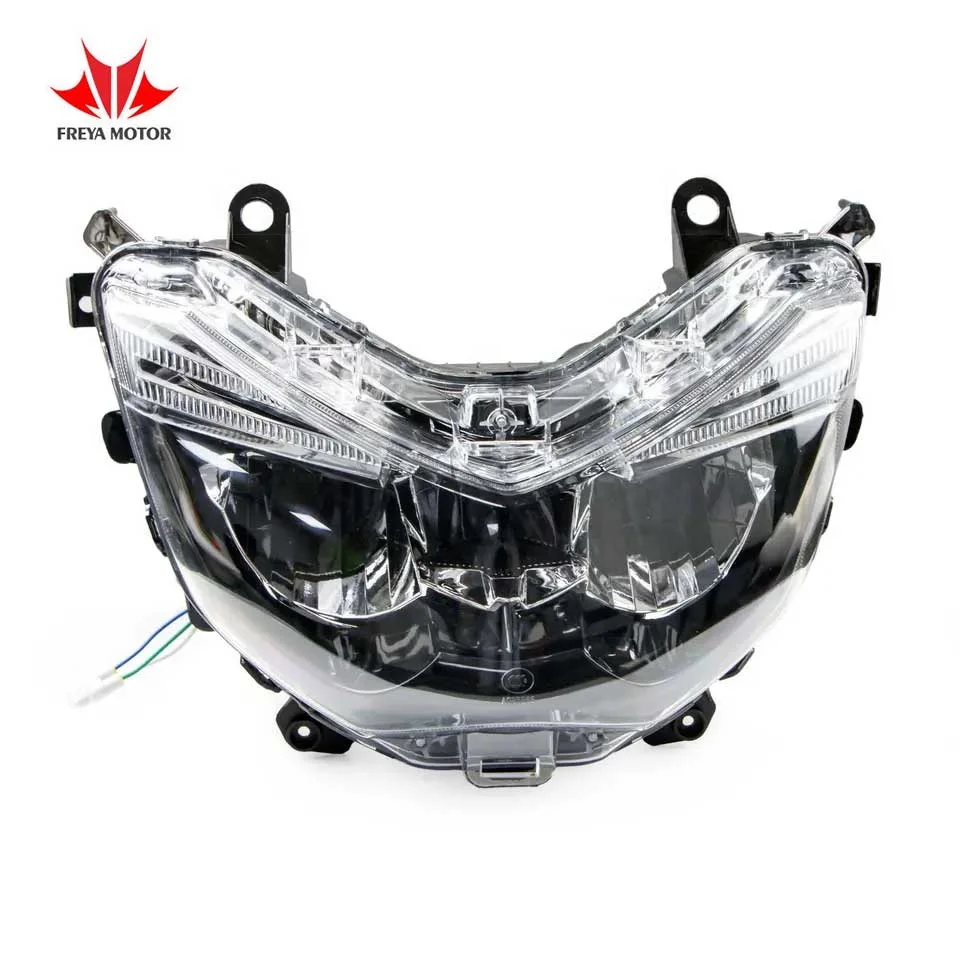 Clear Motorcycle Modified Accessories Front Headlight Assembly For Yamaha Scooter NMAX155 NMAX125 2016-2018