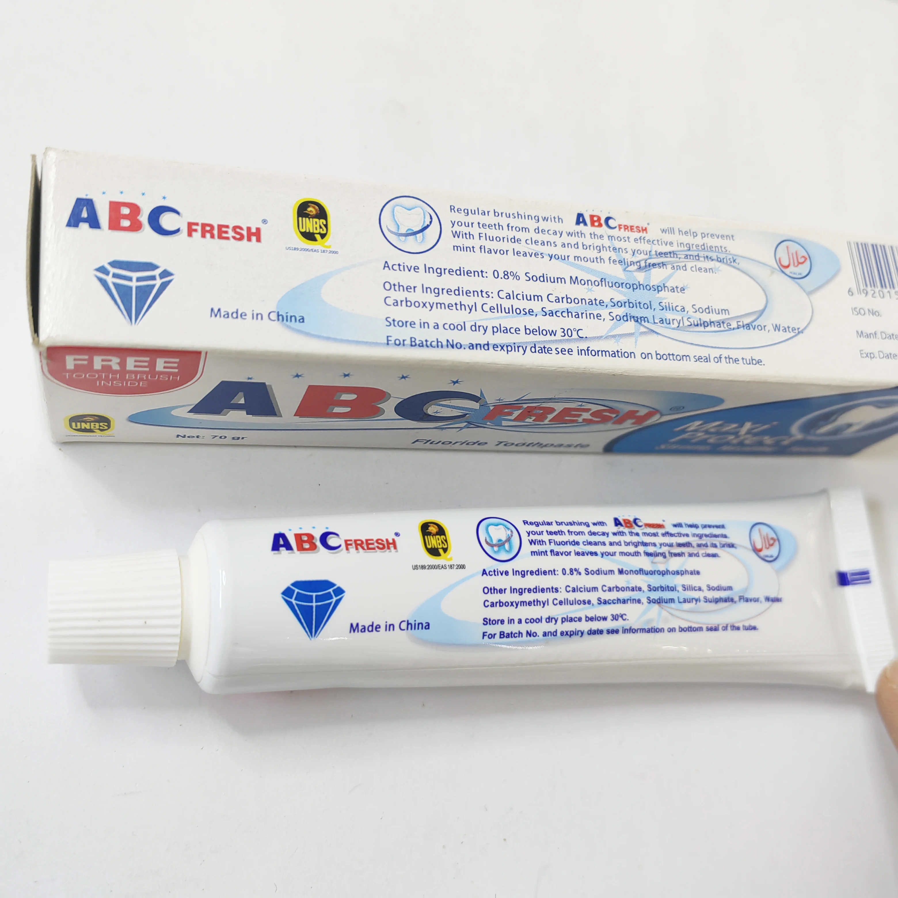 Fluoride Whitening Anti decay Toothpaste