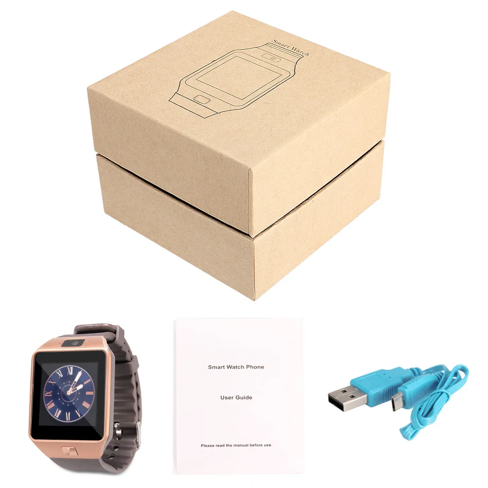  Умные часы DZ 09 Reloj Smartwhatch Phone Whach Blue tooth Smar умные Dz09 со слотом для