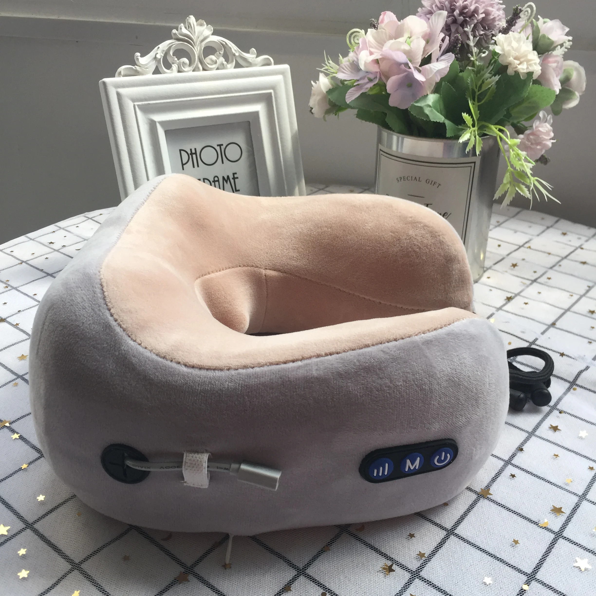 car home electric shiatsu massage U shape pillow