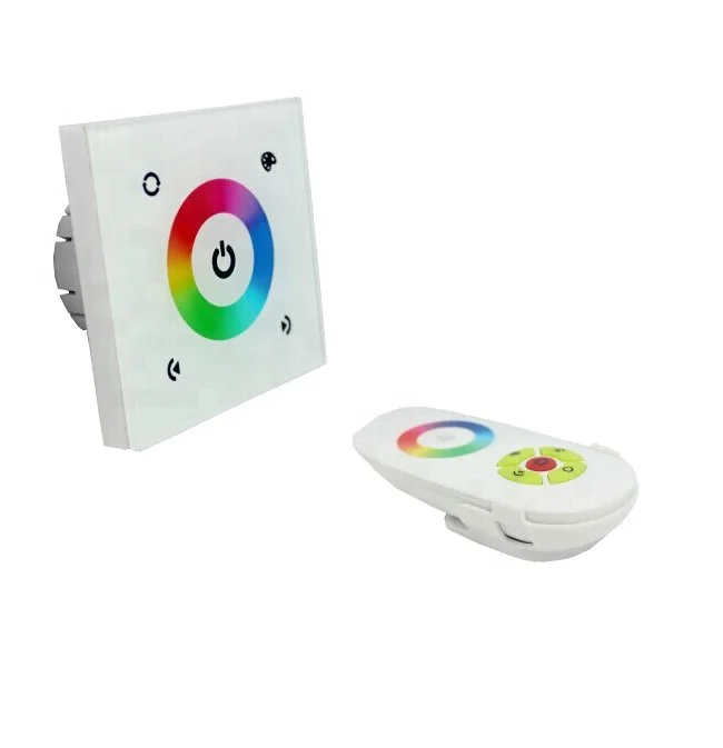 RF пульт дистанционного RGB Сенсорная панель светодиодный контроллер
